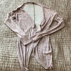 Drape front AE cardigan